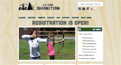 Desktop Screenshot of campshankitunk.org