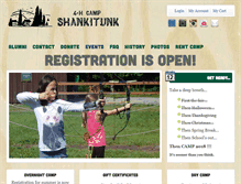 Tablet Screenshot of campshankitunk.org